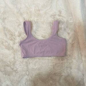 ARQ lilac size medium wide strap bra